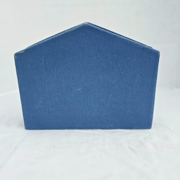 2004 Nativity Box Handmade Creche /Felted MANGER  Polymer Clay Figure/Ornaments - Picture 3 of 12